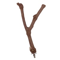Perchoirs et supports en bois naturel pour oiseaux, bâtons à griffer pour perroquets, branches pour l'entretien et le jeu des oiseaux, en lierre et en pin