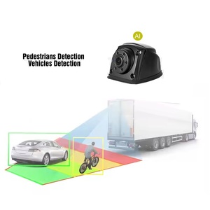 AI <span class=keywords><strong>Smart</strong></span> 1080p visión nocturna vista trasera Cámara lateral de respaldo inverso Detección de peatones AHD Sensor de imagen para estacionamiento de camiones y vehículos - Product Image 3