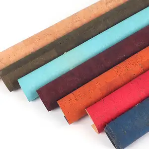 Natürlicher Weichholz korken Hochwertiger geprägter Kunstleder imitat für die Herstellung von Polster taschen dekorativ