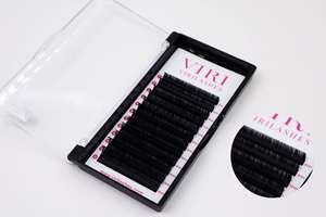 Cils en velours PBT Virilashes - Cils naturels longs pré-faits en éventail, faciles à éventailer, sans cruauté, faits à <span class=keywords><strong>la</strong></span> main - Product Image 5