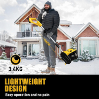 Kit de pelle à neige sans fil Équipement électrique Outil de déglaçage d'hiver compact et portable pour la maison