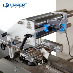 UPPER Auto Drie Fruit Flow Wrapping Machine Cake Cookies Biscuits Packing Machine