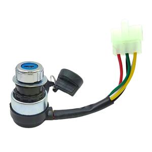 Interruttore a chiave di accensione con blocco a 5 fili per moto UTV ATV RZR - Product Image 1