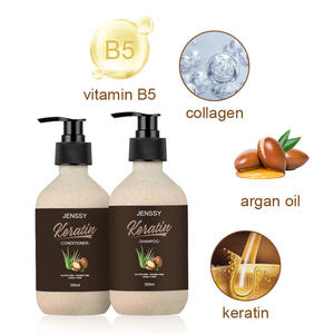 Shampooing et après-shampooing à l'huile d'argan sans sulfate à la biotine nourrissante biologique naturelle de marque privée végétalienne personnalisée contre la perte de cheveux - Product Image 2