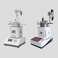 12,5 MPa 20-300 ℃   Réacteur à haute pression HT-FC de laboratoire, en alliage Monel Hastelloy 316L, 0,04 m³, à poser sur table, avec enveloppe chauffante