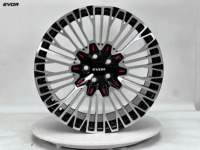 Velg EVOR Forged Wheels Laris Manis 5x114.3 5x112 5x120 Rims Aluminium Alloy Mobil Penumpang 17 18 19 20 21 22 23 Inch untuk Mercedes-Benz