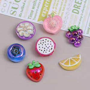 Electroplated <strong>Fruit</strong> Toys Resin Crafts DIY Materials for Novelty <strong>Fruit</strong> Accessories for Personalized Gifts - Product Image 5