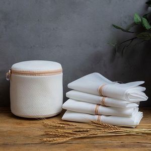 Custom Printing Antibacterial Reusable Washable Polyester Small Mesh <b>Laundry</b> Bag for Bra Sock Clothes With Zipper - Product Image 1