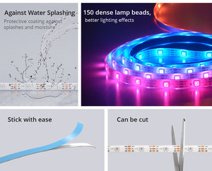 Sonoff L3 5m-p thông minh LED Light Strip RGB BLE tương thích EweLink app bằng giọng nói conrtol làm việc với Alexa - Product Image 2