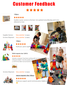 120PCS <strong>2025</strong> <strong>New</strong> Style 3D Colorful Magnetic Assembly <strong>Building</strong> <strong>Blocks</strong> Tiles Toys for Kids - Product Image 6