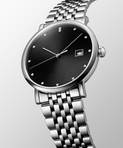 Nuevo Reloj Longinesing 2026, Exquisito y Elegante, de Alta Gama, con Caja de Acero Inoxidable, Esfera Negra Grande, Mecánico de Cuarzo - Product Image 4