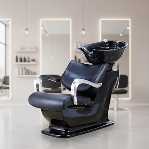 Vente directe usine 2026 pour salon de coiffure : Bac à shampoing et chaise avec lit de spa capillaire et chaise de massage multifonctionnelle pour shampoing - Product Image 1