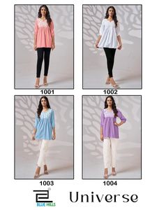 Diseño atractivo 14 Kg Rayon Ladies Top para damas Use de proveedor indio Vestidos para damas Western Top - Product Image 6