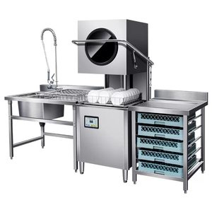 Stainless Steel Dishes Washing Machine Chinese Restaurant Kitchen Equipment - Product Image 1