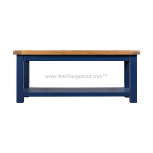 Table basse en bois 0.9M bas quantité minimale de commande meubles de salon promotionnels Durable chêne/pin/acacia bois massif Vietnam approvisionnement direct - Product Image 1