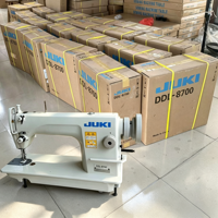 Machine à coudre industrielle électrique automatique à lit plat d'occasion JK DDL-8700 avec moteur