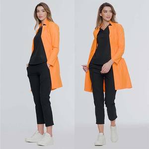 Abrigos cómodos para mujeres Médicos Investigadores Uniformes de laboratorio médico Material de Spandex Scrubs para laboratorios de hospitales - Product Image 5