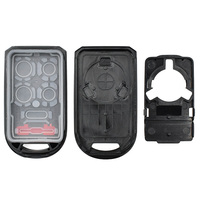Carcasa de Plástico para Llave de Coche con Control Remoto, 6 Botones Integrados, Repuesto para Reparación