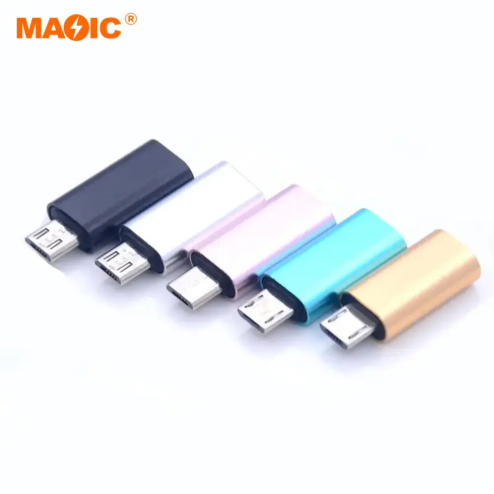 סיטונאי מיקרו USB זכר ל-usb C סוג נקבה ממיר USB-C מתאם מתאם