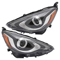 Feux de remplacement d'origine adaptés aux phares halogènes pour Toyota Prius C / AQUA 2015-2017 |   Feux de voiture LED version américaine