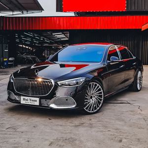 Conjunto de Parachoques Delantero de Plástico PP Original 1:1 para Mercedes Benz W223 2021-2025, Conversión a Estilo Maybach con Rejilla - Product Image 3