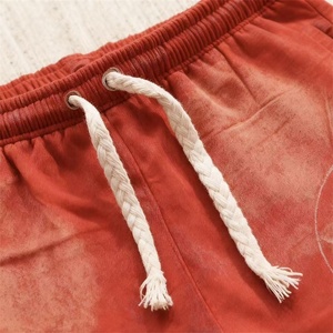 OEM ES tùy chỉnh cổ điển thời trang dạo phố của nam giới sweatsuit axit rửa đau khổ hoodie Sweatpants thiết lập Heavyweight in kỹ thuật số Unisex - Product Image 3