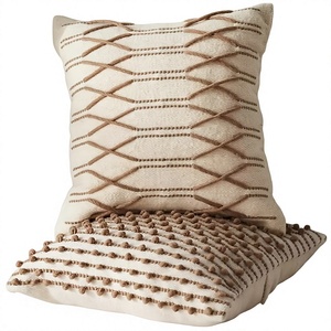 Luxury Boho Outdoor Custom Wool Cushion Cover Hot Selling Unique Handwoven Decorative <b>Throw</b> Pillow Vintage Pattern ITHL - Product Image 1