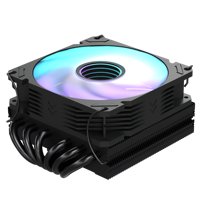 Refroidisseur de processeur FEZCOOL C906-X55, 6 caloducs, roulement fluide, contrôle intelligent de la température pour PC tout-en-un ITX, compatible ARGB