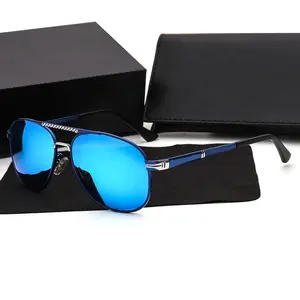 Прямая продажа с фабрики Мужские поляризационные солнцезащитные очки Квадратные Солнцезащитные очки для вождения