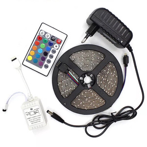 Giáng sinh trong nhà môi trường xung quanh ánh sáng <span class=keywords><strong>LED</strong></span> Strip trang trí 5050 <span class=keywords><strong>RGB</strong></span> app điều khiển thông minh PVC 5M/10m 5V USB Strip ánh sáng TV 5M 10M 5V USB - Product Image 1