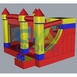 Castillo hinchable amarillo para saltar, castillo hinchable de fábrica para EE. UU. - Product Image 2