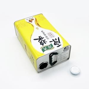 Lata Rectangular Vacía de Hojalata para Aceite de Oliva de Grado Alimenticio de 5L con Logotipo Personalizado, Impresión Offset y Superficie Lacada - Product Image 4