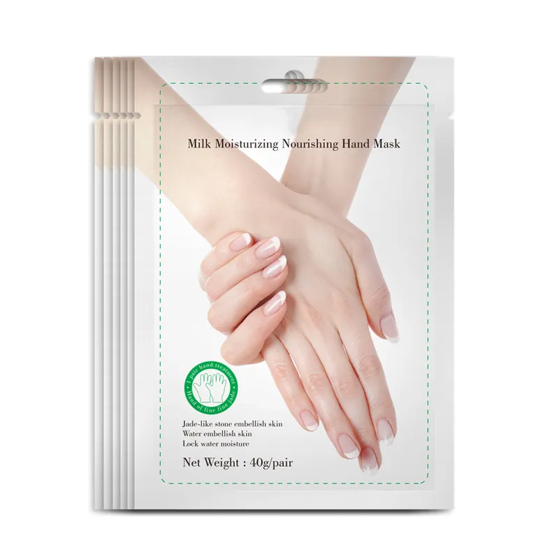 Organic Beauty Hand masken Private Label Hautpflege Smooth Tender Whiten Hydrat ing Gloves Peeling Dead Skin 3 Paare