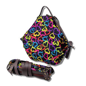 Sac à dos unisexe pliable en cuir pleine fleur de style nouveau 2025 de Taïwan, breveté, élégant, sac à main pour maman - Product Image 2