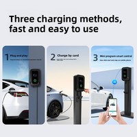 Station de recharge domestique de type 2 pour véhicules à énergie nouvelle, 7 kW, 32A, AC 220V, chargeur mural intelligent commercial