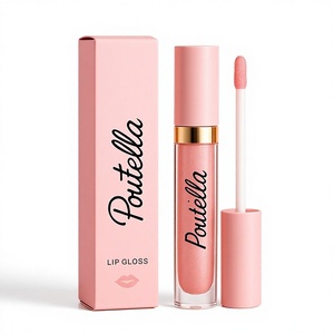 Luxury High-End Paper Cosmetic Packaging <b>Folders</b> with Custom Embossing Gold Foil Logo Matt Lamination - Product Image 1