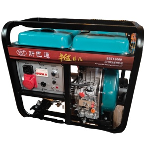 Xách tay 3KW 5KW 10KW DIESEL Máy phát điện đặt cho hộ gia đình và sử dụng ngoài trời tiếng ồn thấp mở khung với ATS tùy chọn - Product Image 6
