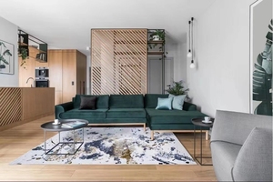 Tùy Chỉnh 4M Mềm Dubai Đay Bện Phòng Ngủ Thảm Thảm Thảm Hiện Đại Khu Vực Thảm Grey Hình Chữ Nhật Thảm Phòng Ngủ Máy Thực Hiện, Cross Weave - Product Image 6