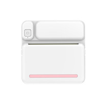Mini imprimante d'étiquettes thermiques 200 DPI, machine à autocollants portable sans fil avec contrôle par application pour photos DIY, reçus, étudiants, bureau à domicile