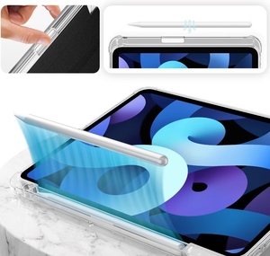 2024 nouveau Smart Trifold Cover Style étui pour tablette antichoc clair support de <span class=keywords><strong>stylet</strong></span> arrière dur Compatible pour <span class=keywords><strong>iPad</strong></span> <span class=keywords><strong>Pro</strong></span> 12.9 "2024 - Product Image 2