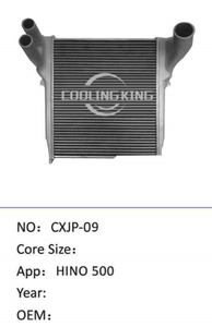 Bán Chạy Nhất Bán Buôn New Thay Thế Tự Động <span class=keywords><strong>Intercooler</strong></span> Cho <span class=keywords><strong>Hino</strong></span> Nhiệm Vụ Trung Bình Oe86 * 41*80 Với 1 Năm Bảo Hành - Product Image 3