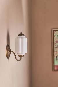 <span class=keywords><strong>Simig</strong></span> Lighting New Chinese-style Jade Green Glass Vintage Milk White Glass Huiled Brass Wall Lamp pour chambre d'hôtel - Product Image 3