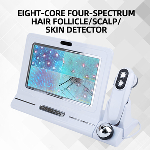 Appareil de détection cutanée, analyseur de cuir chevelu et de follicules pileux, imagerie à quatre spectres, écran HD, webcam portable, appareil pour salon de beauté - Product Image 2
