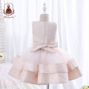 Robe d'été en Jacquard pour filles, motif floral, avec sac, pour anniversaire, <span class=keywords><strong>2023</strong></span> - Product Image 5