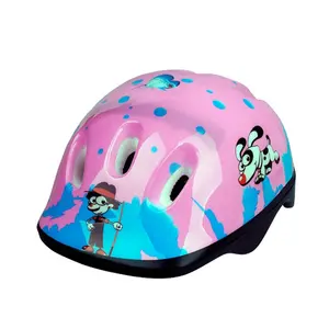 Bike Helmet Colorful Shell Protective Skateboard Scooter Bike Sports Helmet For Child