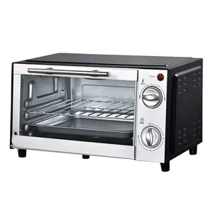 <span class=keywords><strong>Horno</strong></span> tostador pequeño <span class=keywords><strong>de</strong></span> 4 rebanadas, <span class=keywords><strong>9</strong></span> <span class=keywords><strong>litros</strong></span>, con temporizador <span class=keywords><strong>de</strong></span> 60 minutos, función <span class=keywords><strong>de</strong></span> hornear y tostar - Product Image 1