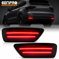 Feu arrière réflecteur LED pour Jeep Grand Cherokee 2011-2021 Compass Patriot Dodge Journey, feu arrière rouge
