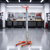 Plateforme de travail aérienne portable manuelle à manivelle en aluminium, hauteur de levage 2-8m, capacité de charge 200-300kg, pour usage domestique