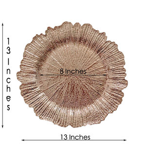 Assiettes de présentation transfrontalières pour mariage, fête de Noël, dîner, assiettes de service en <span class=keywords><strong>plastique</strong></span> PP en forme de feuille de lotus pour hôtel et événements - Product Image 2