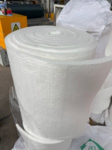 Isolation soluble de laine en céramique de four industriel <span class=keywords><strong>bio</strong></span> pour le four à hautes températures d'industrie - Product Image 6